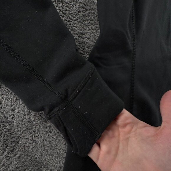 Patagonia Women XS Full Zip Black Jacket USA Made Stretch Adult Outdoors Logo - Picture 12 of 16